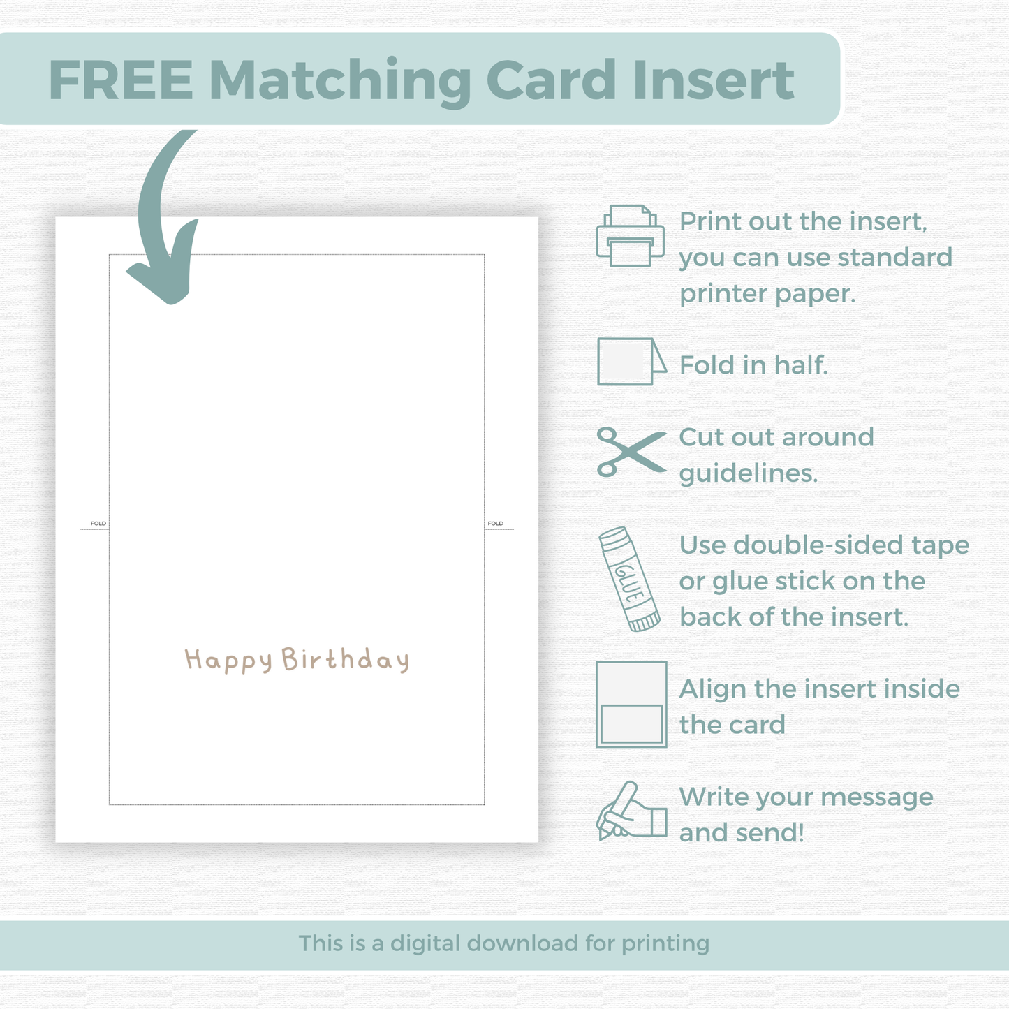 Printable Birthday Card - Cheeky Monkey