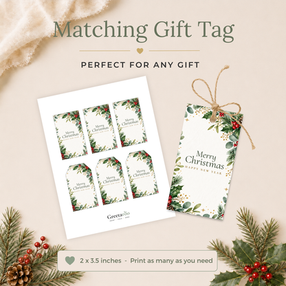 Printable Christmas Card