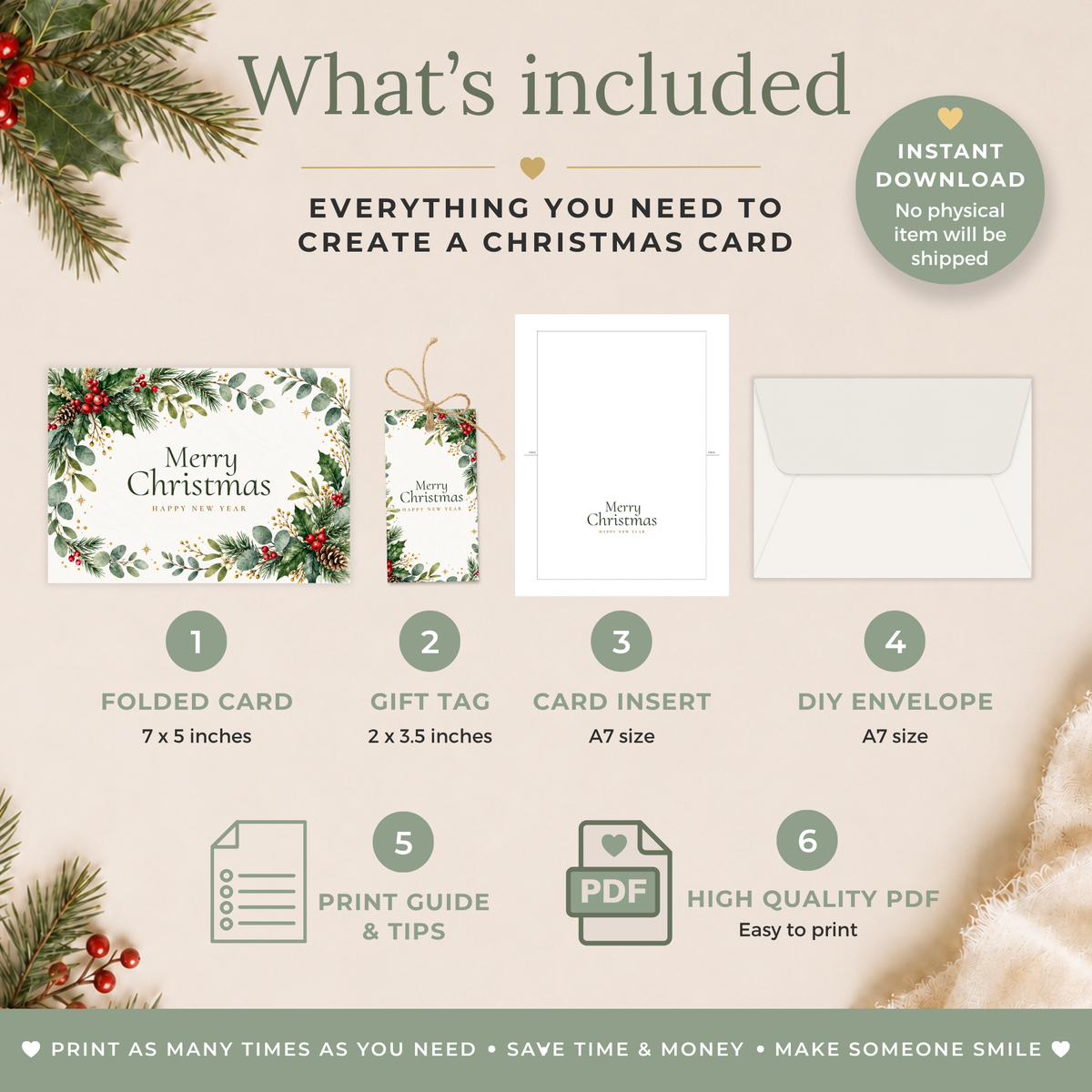 Printable Christmas Card