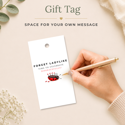 Ladybird Printable Birthday Gift Tag