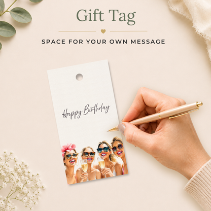 Friends Printable Birthday Gift Tag