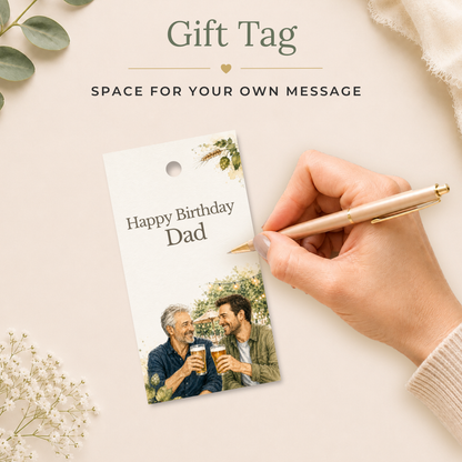 Dad Printable Birthday Gift Tag